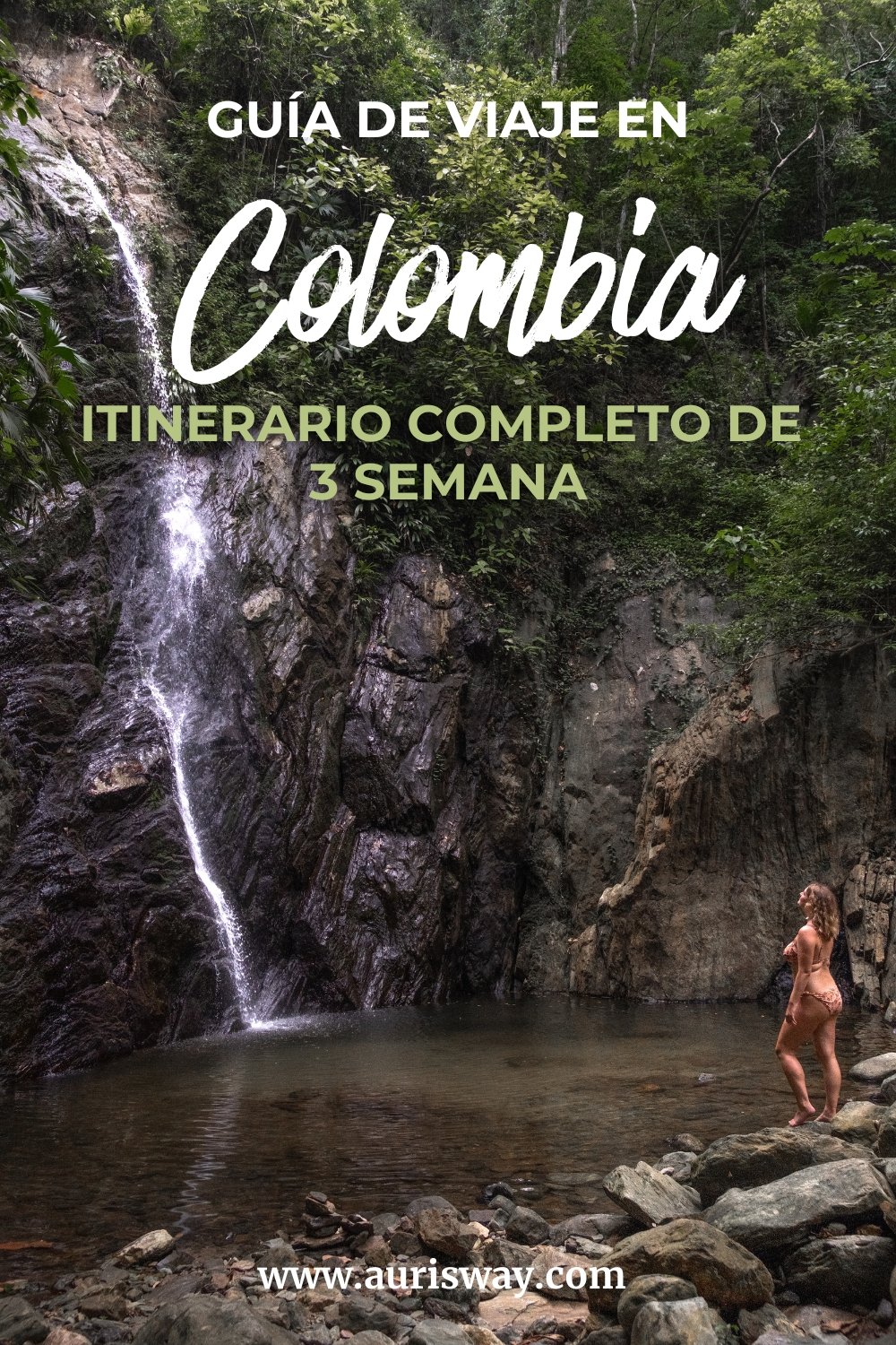 Pin Pinterest del articulo itinerario de 3 semanas en Colombia