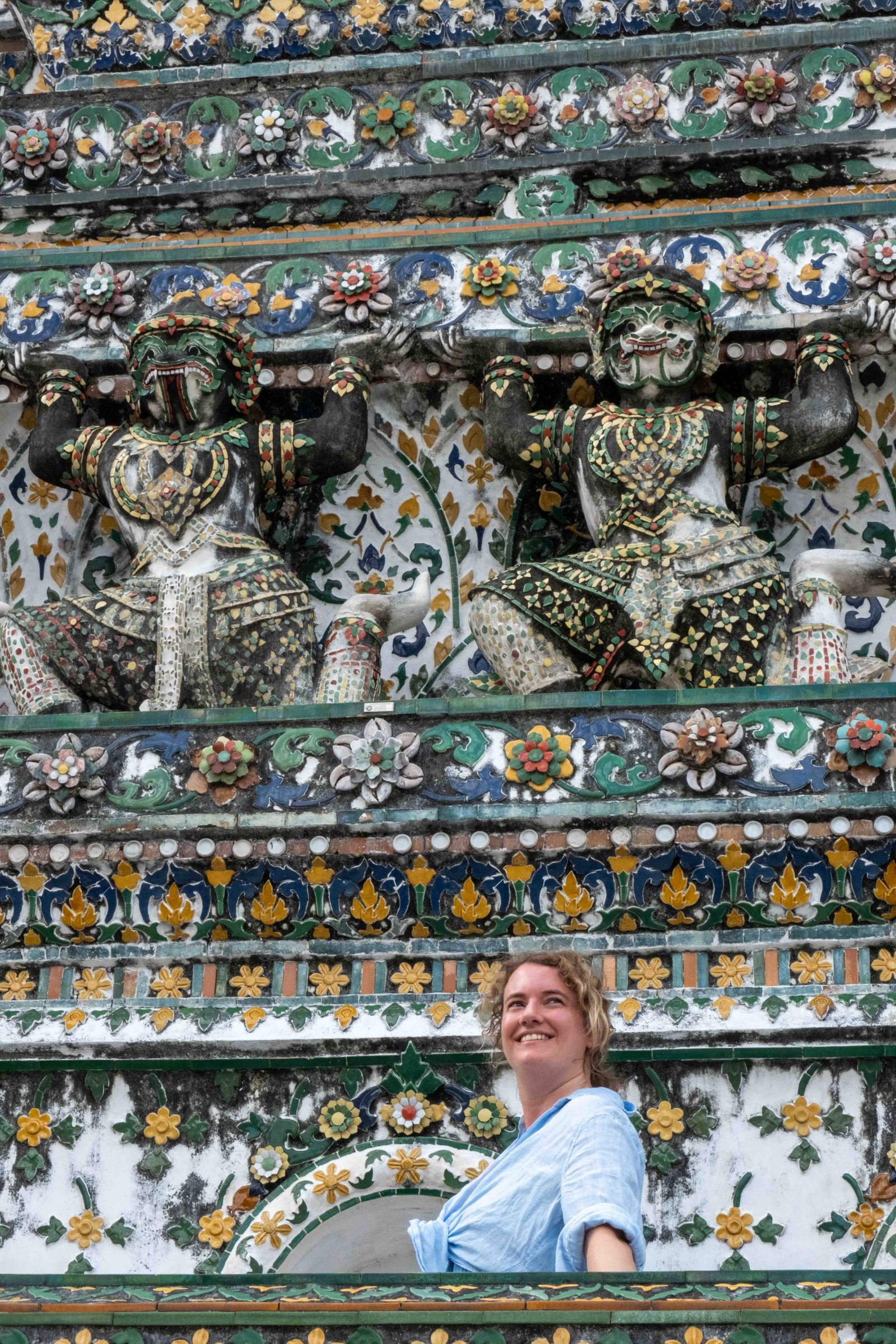 Auriane, founder of the travel blog Auri's Way, in a trip to Thailand