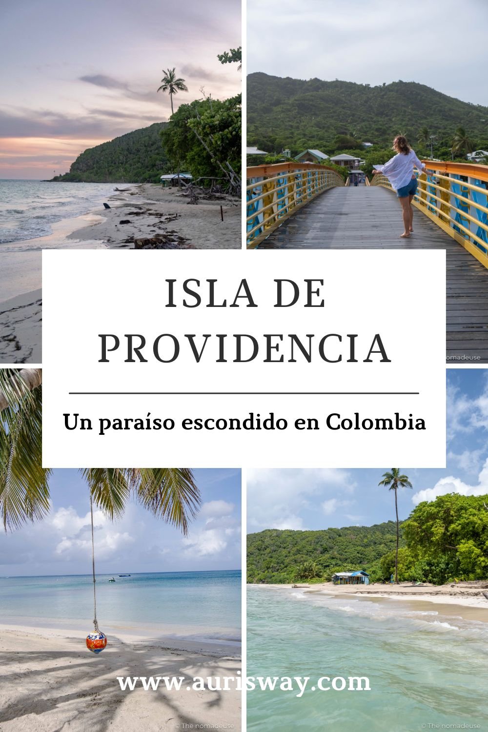 Pin mosaico guía de viaje en la isla de Providencia en Pinterest