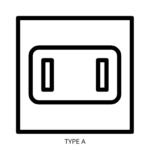 Icon of a type A plug