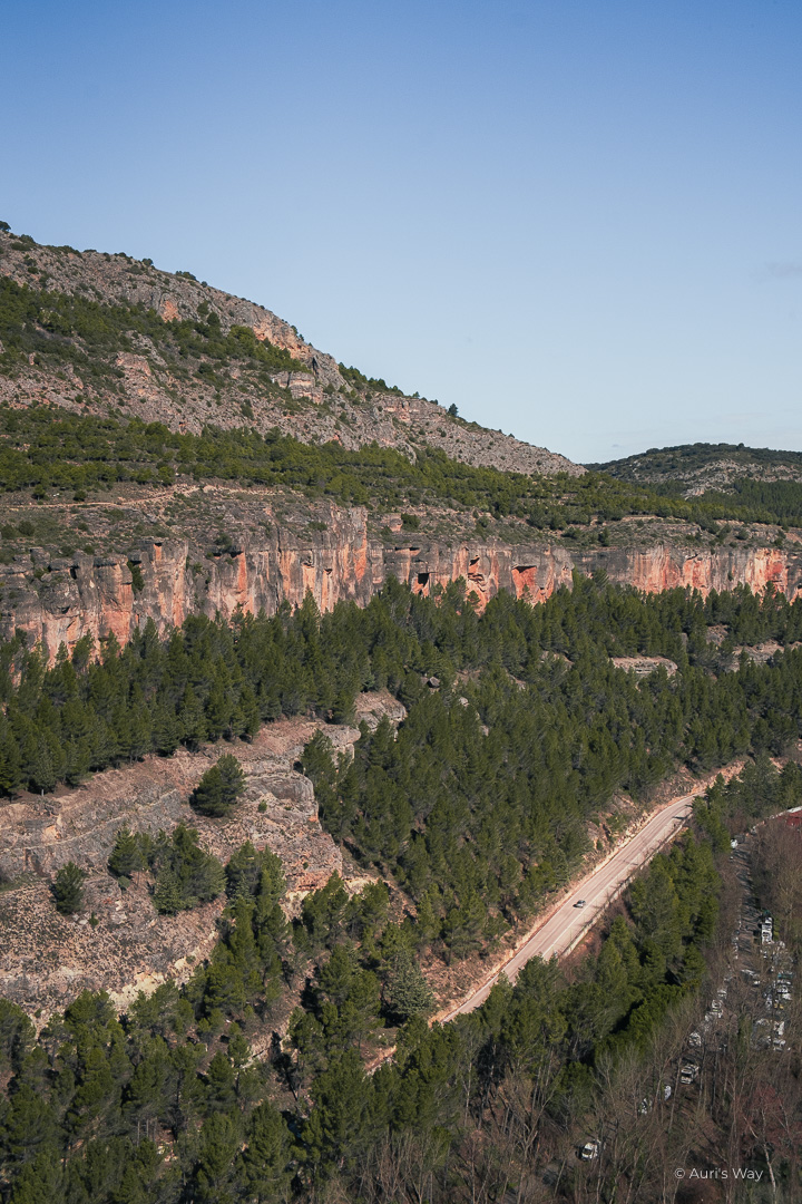 Parorama sur les gorges du Jucar depuis la vieille-ville de Cuenca